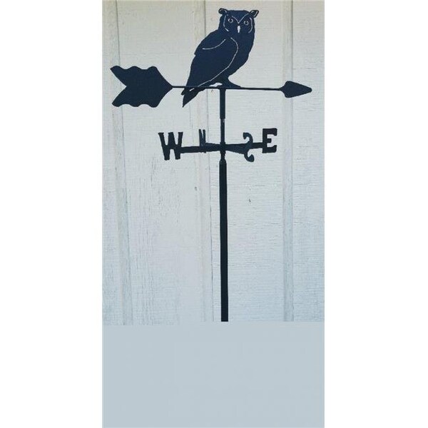 The Lazy Scroll The Lazy Scroll owlin Owl Garden Mount Weathervane owlin - main